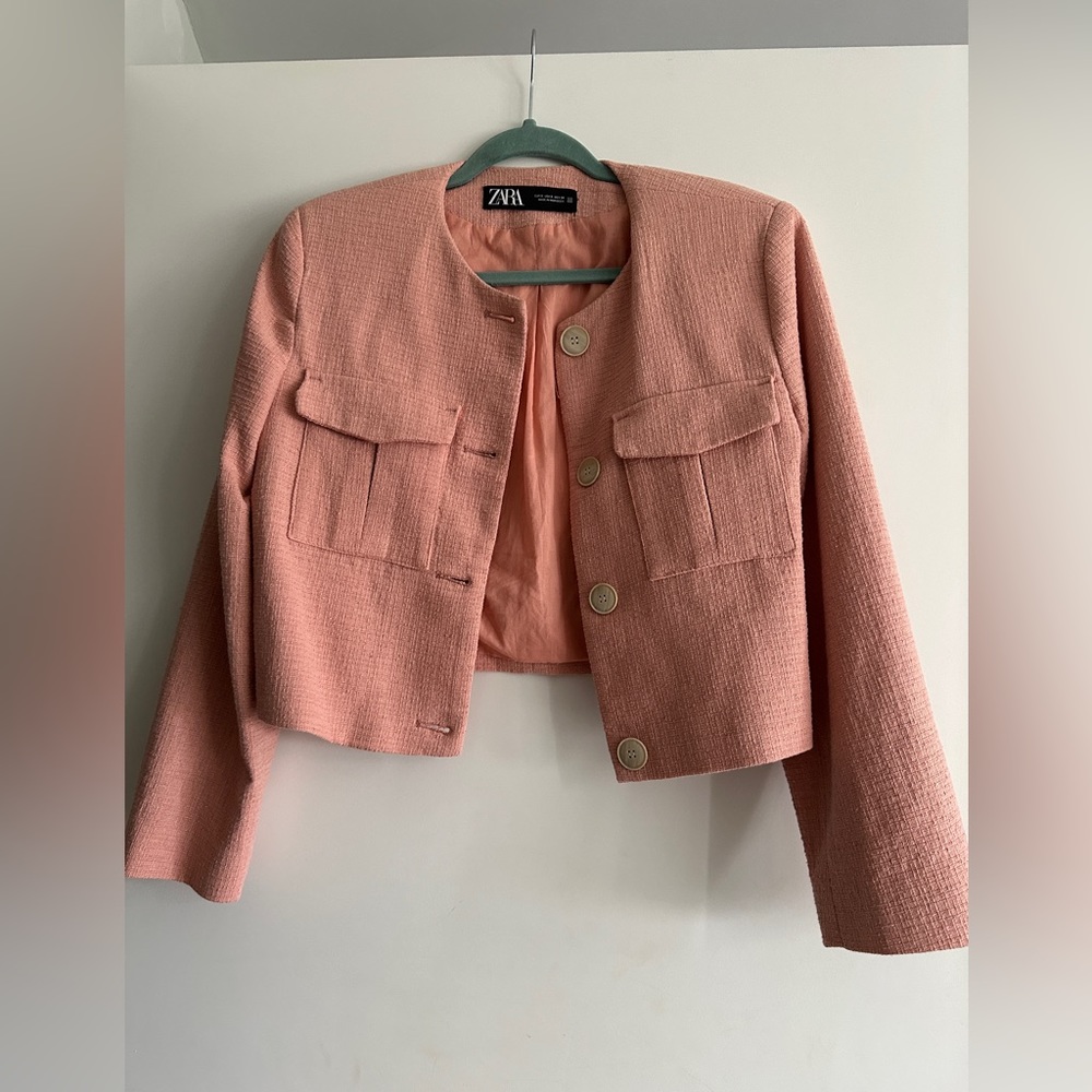 ZARA pink blazer💞